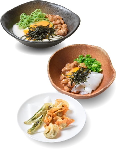 居酒屋・鬼太鼓(おんでこ)で味わえる牛若納豆